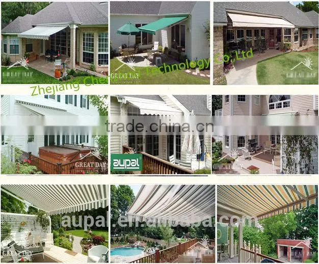 Manual 8.2'*6.6' Retractable patio deck awning outdoor sun shade canopy shelter, hot sale in Ebay,Trade assurance supplier