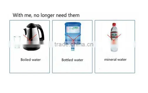 12L water filter mineral pot with ceramic water filter candle