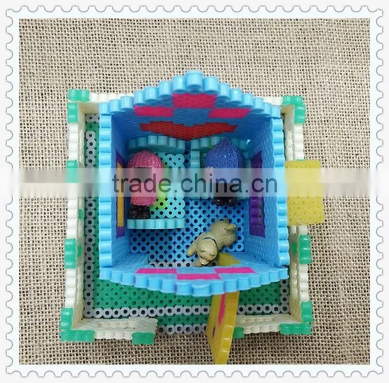 Wholesale Personalized DIY Plastic Educational Hama Perler Beads 5mm