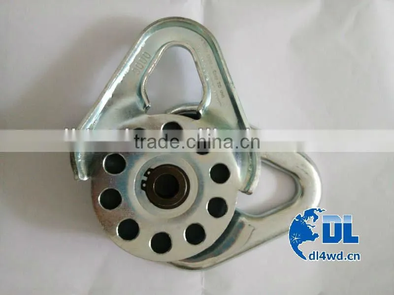 2016 auto accessory wire rope snatch pulley block