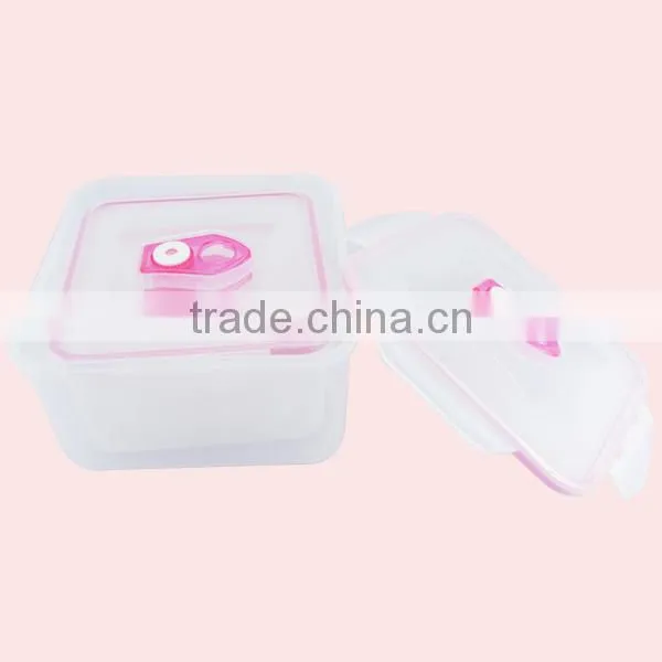 Square Take Away Airtight Plastic Food Container