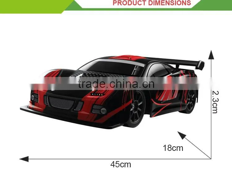 High speed 2.4G remote control toys 1:14 rc car body