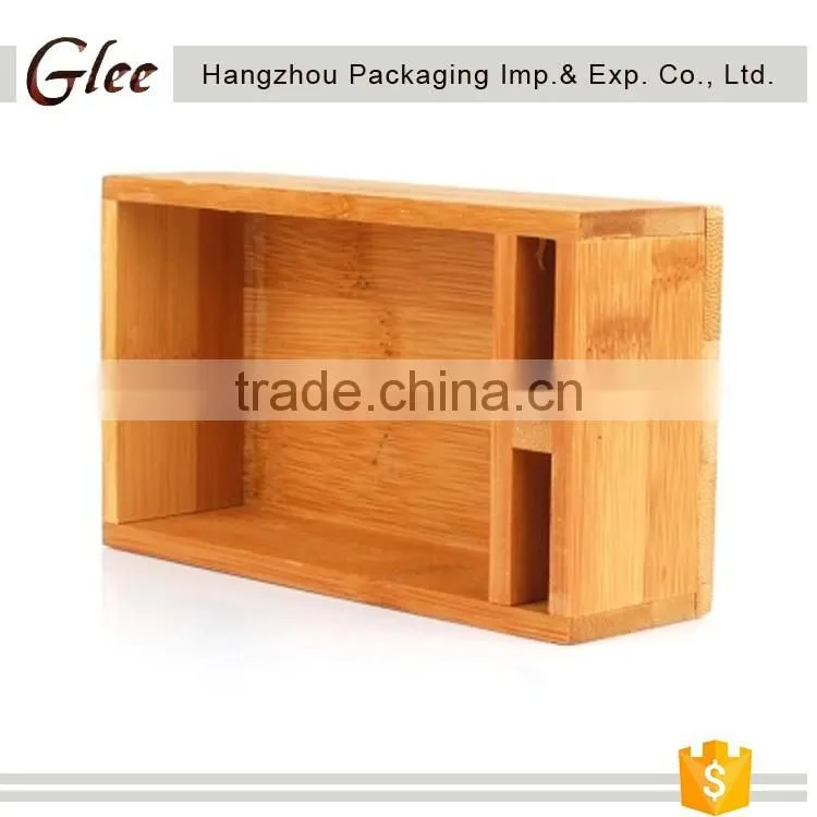 Multi-functional simple and creative bamboo decorative foldable storage box