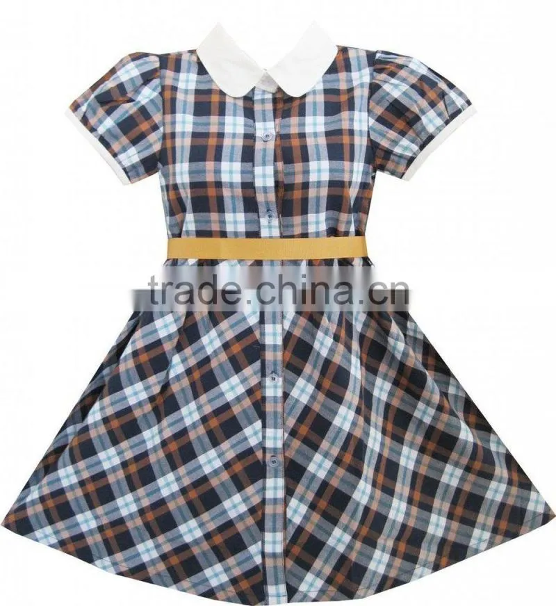 wholesale kids fashion skirt girl school uniform