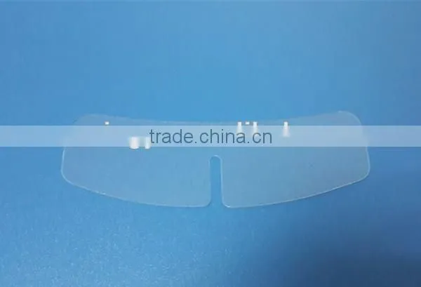 beautiful transparent PVC plastic collar butterfly, shirt collar support, garment collar stay