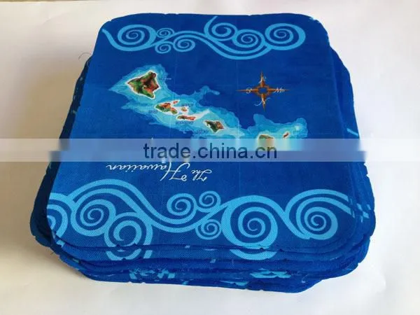 cheap sublimation printed polyester shopping bags