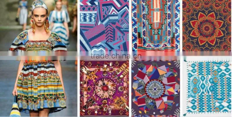 100%cotton voile flower print fabric for ladies dress tprint cotton voile fabric