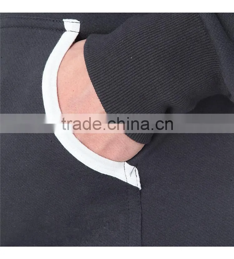 PA0046A wholesale cheap black printed men's jumpsuits with hoodie
