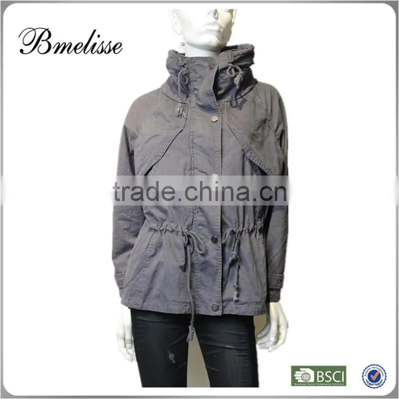 2015 High fashion women cotton casual coat winter parka coats