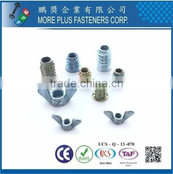 Taiwan Stainless steel 18-8 Nickel plated steel Copper Brass Fastener Manufacture Fencing Fasteners Furniture Fasteners