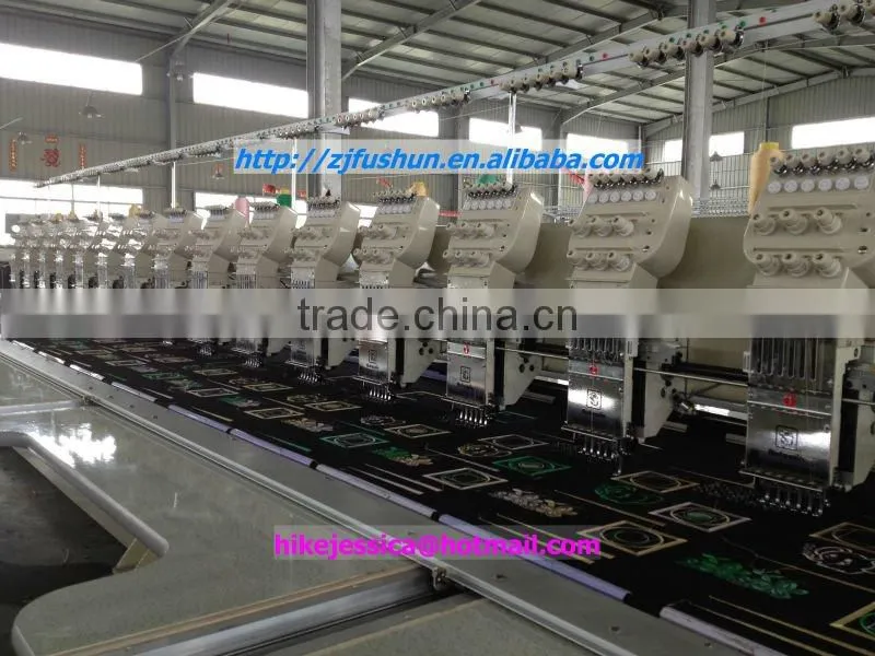 YY- 615 15heads 6colors flat computerized embroidery machine