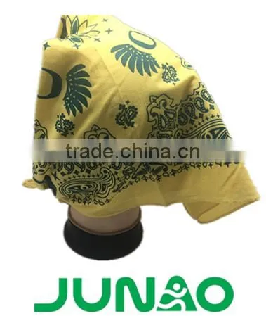 High quality kerchief 100% cotton bandanas