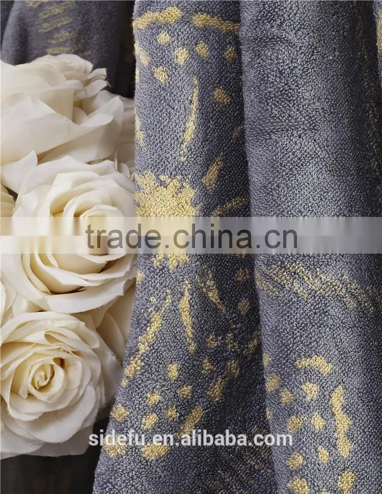 Super Soft Custom Bamboo Fiber Beach Towel, Bath Towel