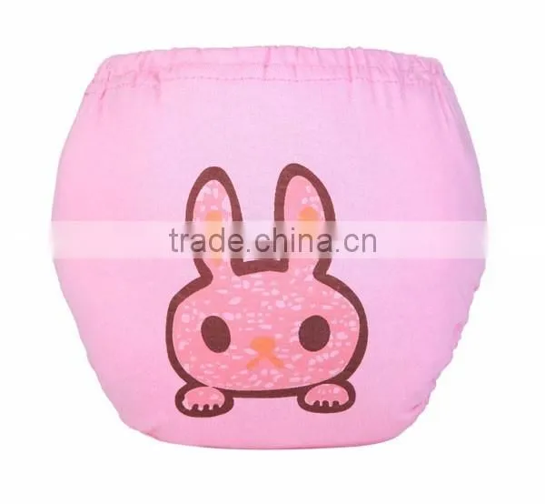 lovely lion pattern and wried printed soft training pants baby cloth diaper