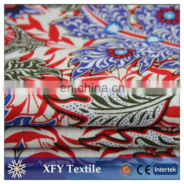 XFY textile dyed linen viscose blend fabric for sale