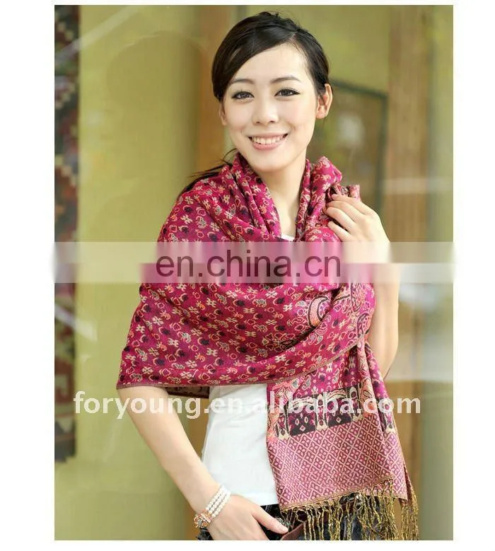 new product red poncho shawl