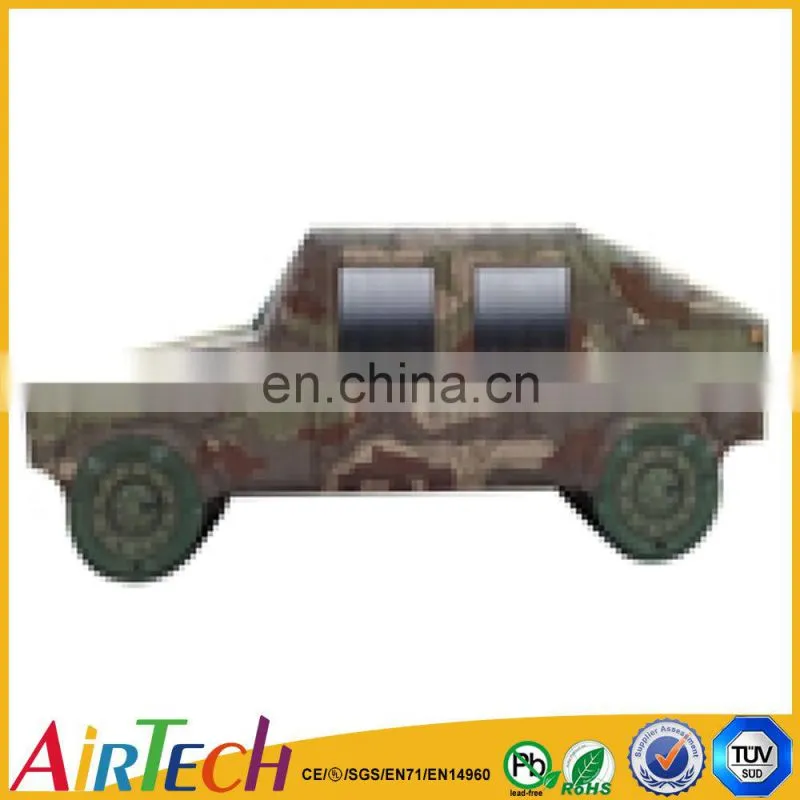 New design giant inflatable paintball car for sale