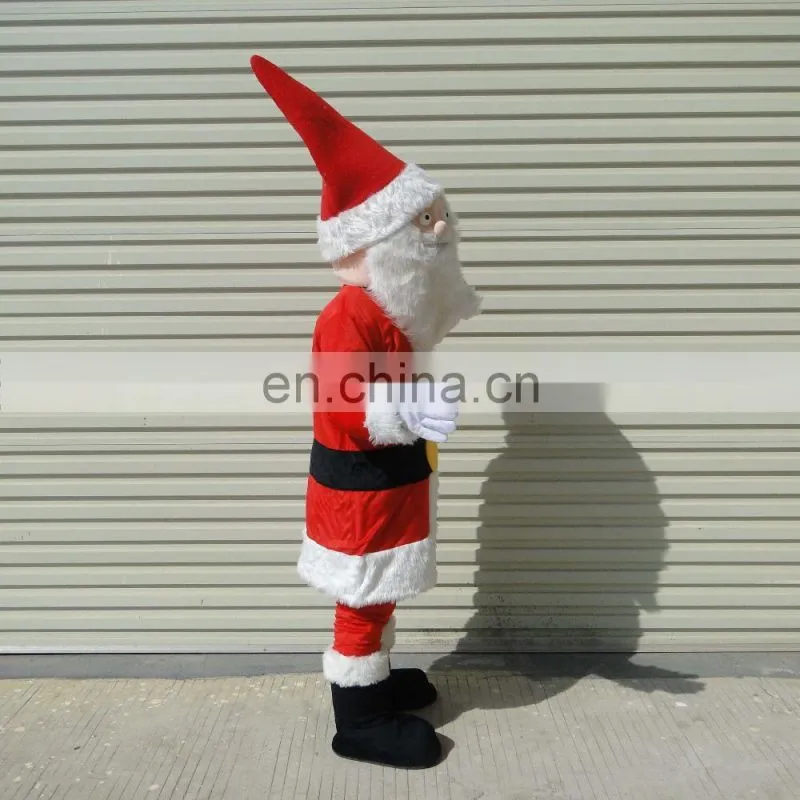 Christmas man walking costume, Christmas adult costume, Santa Claus adult costume