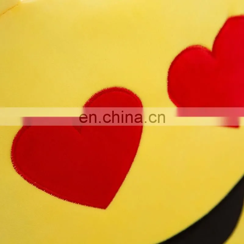 Square Type Plush Emoji Pillow Summer Quilt Plus Sofa Cushion