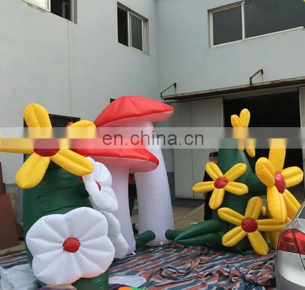 Giant inflatable flower decoration,wedding inflatable flower,inflatable flower
