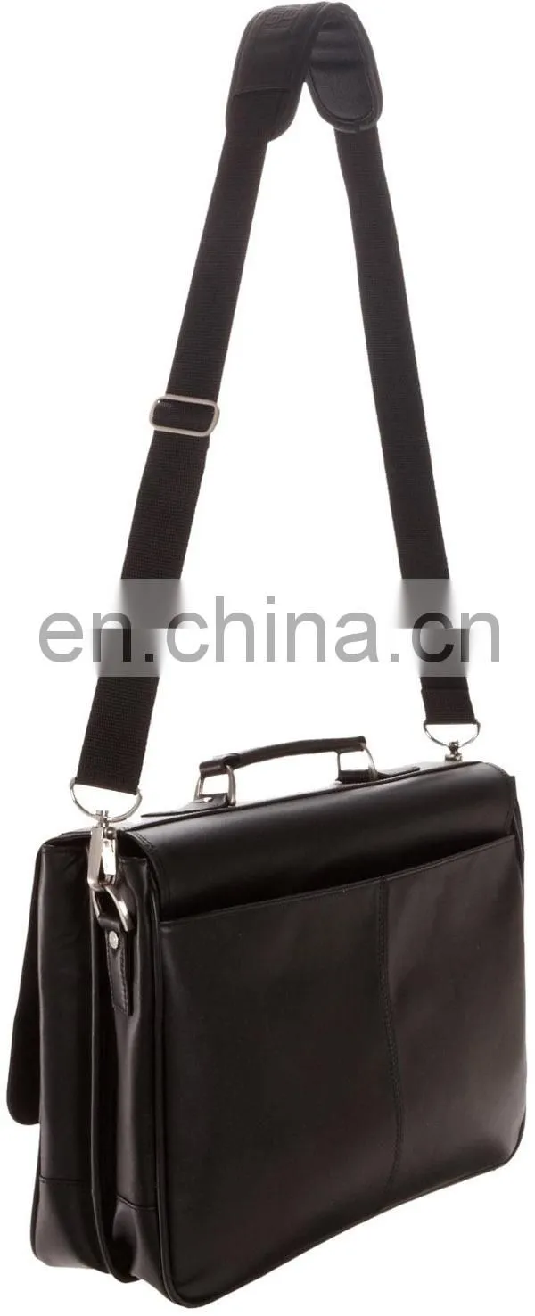 Handle Computer Leather Bag For Laptop