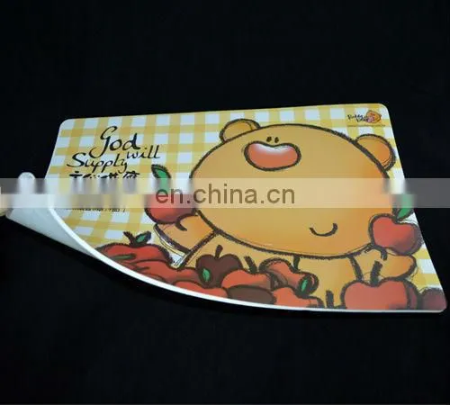 fashion custom printed pvc laminated placemats