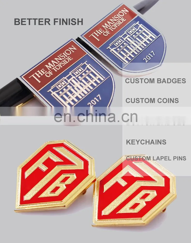 custom gold hard enamel folk art lapel pins metal pin badge
