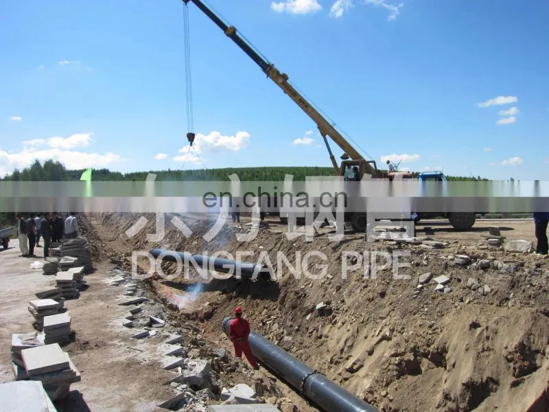 east API 5L 3PE coating Seawater pipe