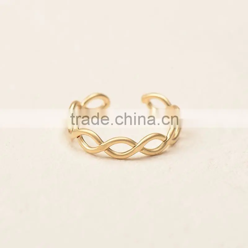 2016 popular fancy artificial finger rings for girls 925 silver full finger rings
