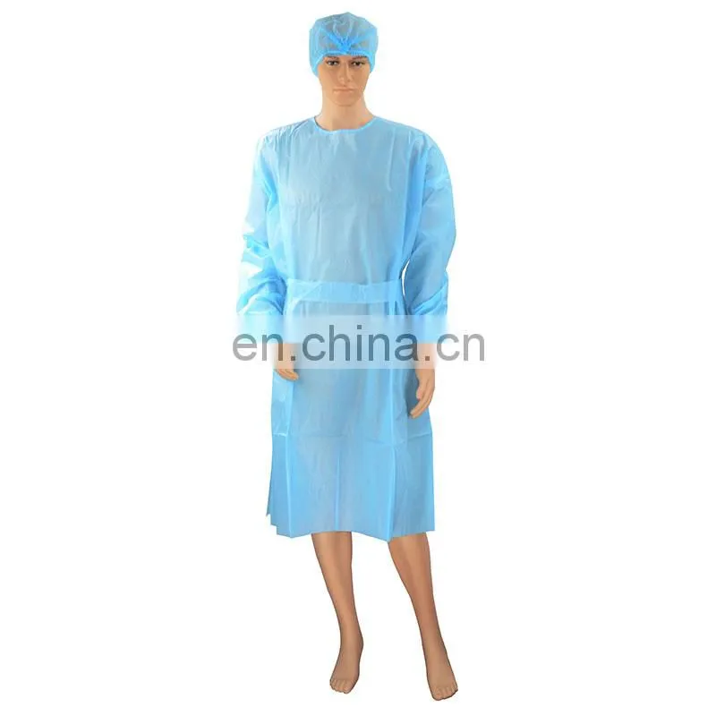 Level 1 SMS Gowns Waterproof Disposable Surgical Gown For Hospital