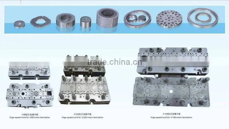 auto interlock progressive stamping tool/mould/die for Segmented Stator Laminations