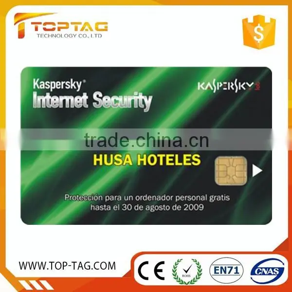 ISO7816 AT24C02 Smart Contact IC Card With 2Kbits Memory