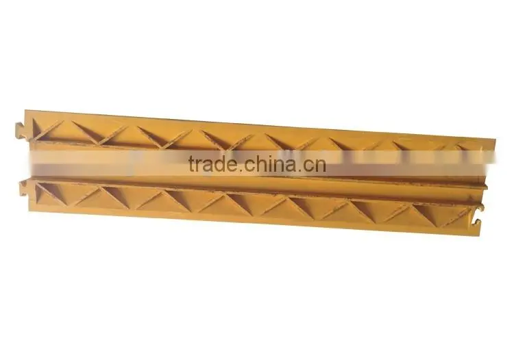 Lower Factoty Price 900*500*50mm Soft Flexible 5 channels Rubber heavy duty cable protector