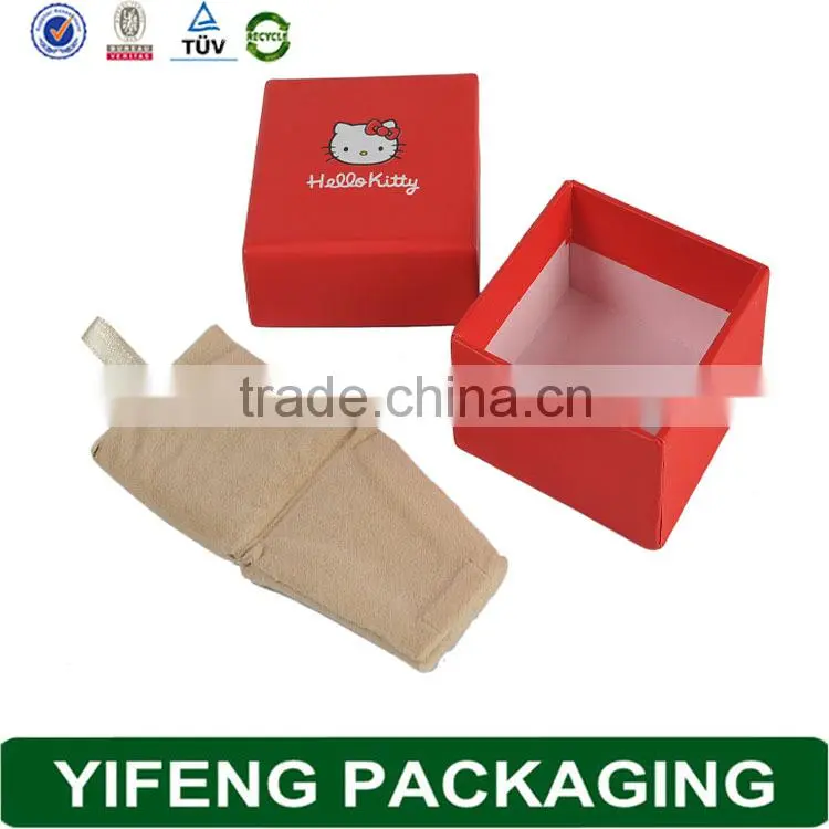 Polygon paper gift wrap box for watch