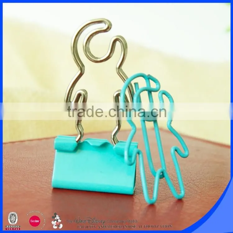 ShenZhen factory produce children paper clip customized clip