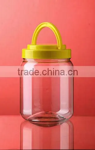550ml Clear plastc PET can for red dates