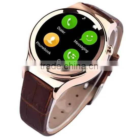 Hot selling touch screen smart watch phone android with sim card
