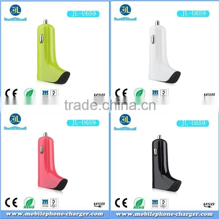 Universal multi port USB charger quick 5V 3.1A Portable Mobile Phone Dual USB Car Charger