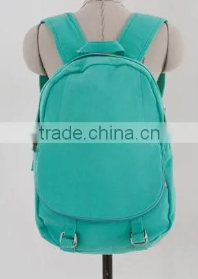 school girl canvas backpack bag