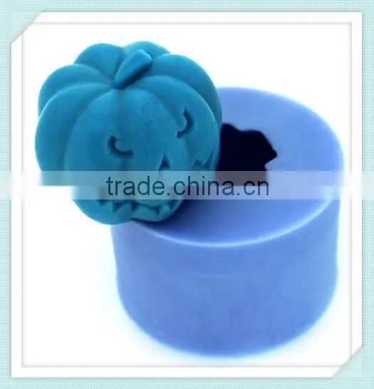 LZ0113 Nicole factory Hallowmas pumpkin silicone candle mold