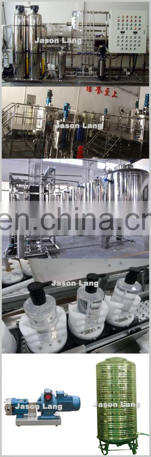 Fully automatic hand sanitizer manufacture machine