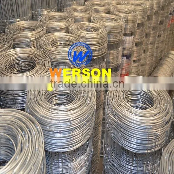 hot dipped galvanized Grassland Fence ,field fence| werson fence