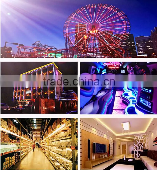 2015 New products ws2811 5v 60leds SMD 5050 Rgb LED flexible Strip light with remote control
