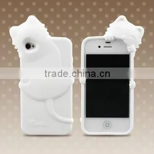 Cathead Silicone Rubber Sleeve For Apple Iphone 4 4s