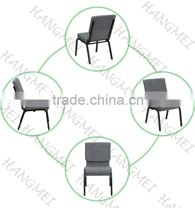 cheap modern stackable church chairs in red on sale made in China