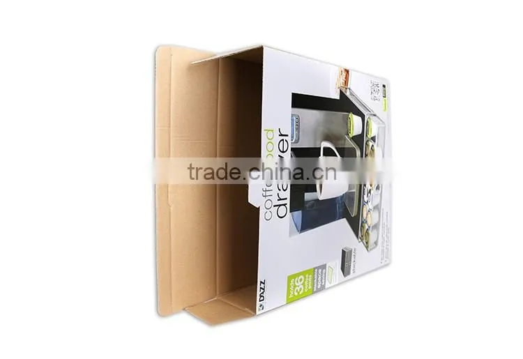 Alibaba China custom printed paper coffee mug shipping boxes