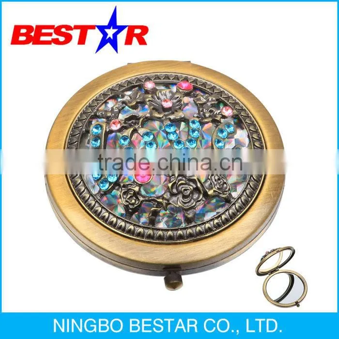 Plastic Pocket Mirror with Single Side