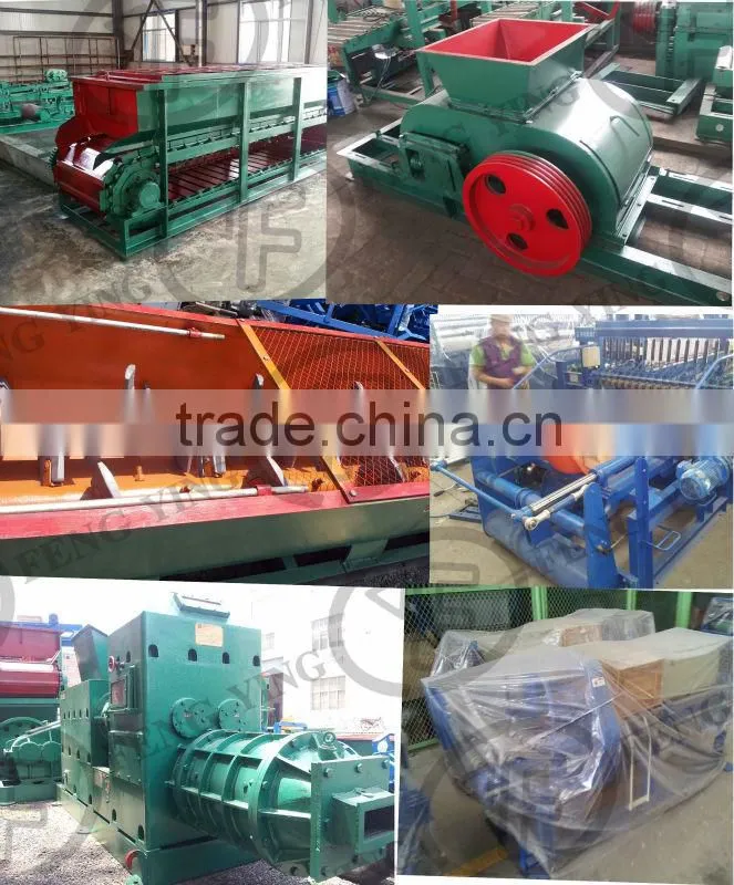 Booming!!! JKRL40 fully automatic clay brick making machine