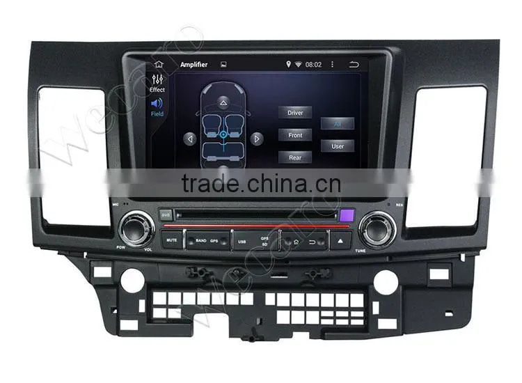 Wecaro 8" Android 4.4.4 car dvd player quad core in-dash dvd player for mitsubishi lancer car stereo tv tuner 2006 - 2012