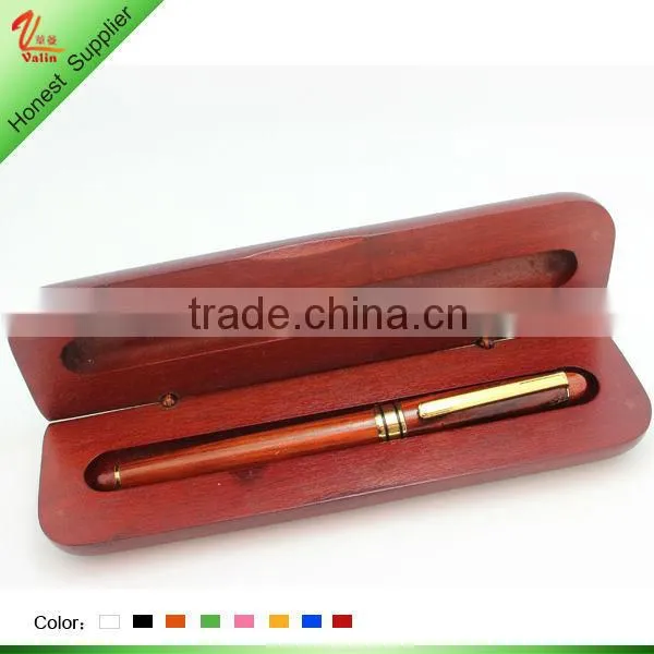 New arriving hot sale high quality rose promotional wood ball point pen